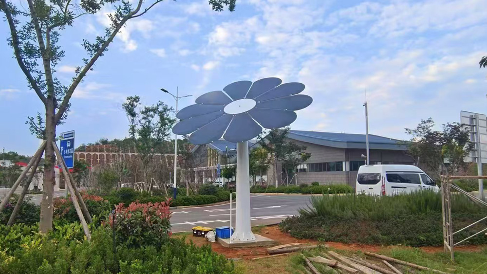 光伏太陽花案例